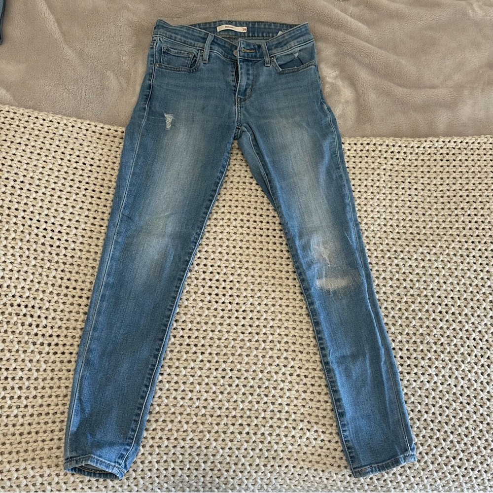 Levi’s 711 Skinny Women's Blue Jeans